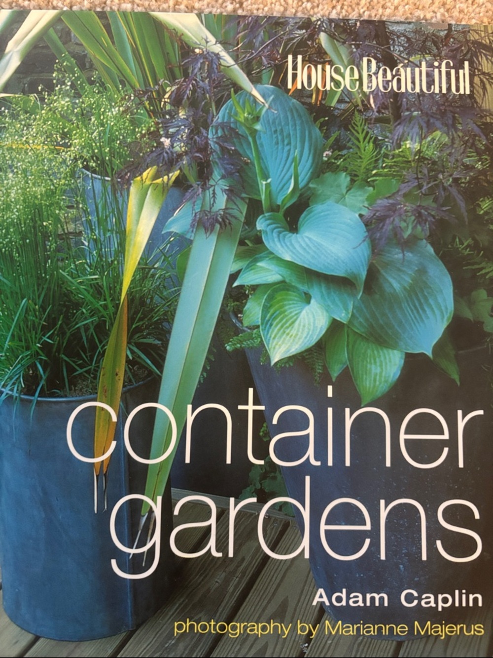Container Gardens Book with 2 garden gate magazines